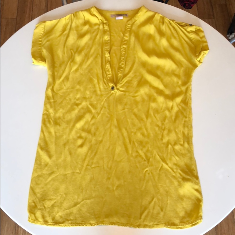 Forever 21 Yellow Tunic